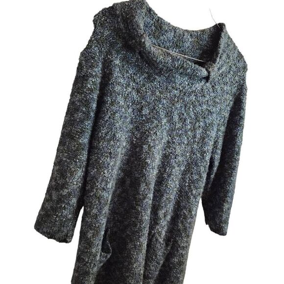 Joe Browns Blue Multi Tunic Sweater Top Size 20/22 NWOT - Picture 5 of 12